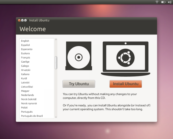 L'installateur officiel d'Ubuntu : Ubiquity