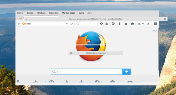 Firefox with GTK3 issue