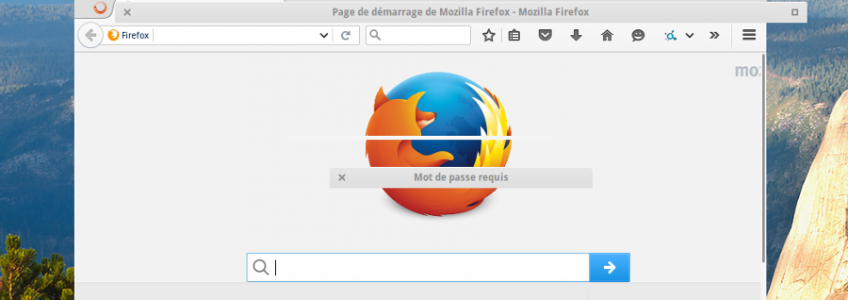 Firefox with GTK3 issue